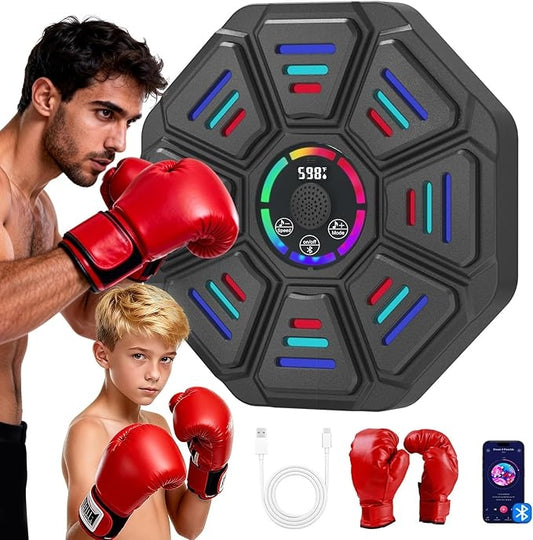Maquina De Boxeo Inteligente Con Guantes Para Entrenamiento