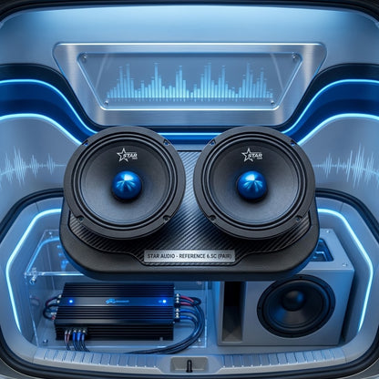 Par De Medios 6.5 inch 400W Star Audio