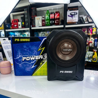 Subwoffer Bajo Amplificado Plano 960W 8inch Power Su