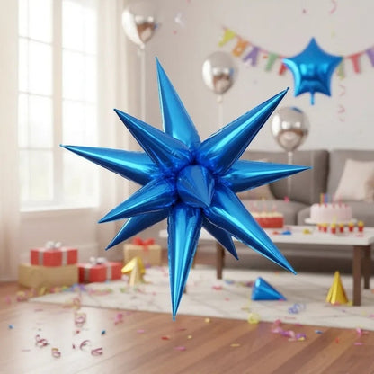 GLOBO METALIZADO ESTRELLA EXPLOSIVA 22 INCH