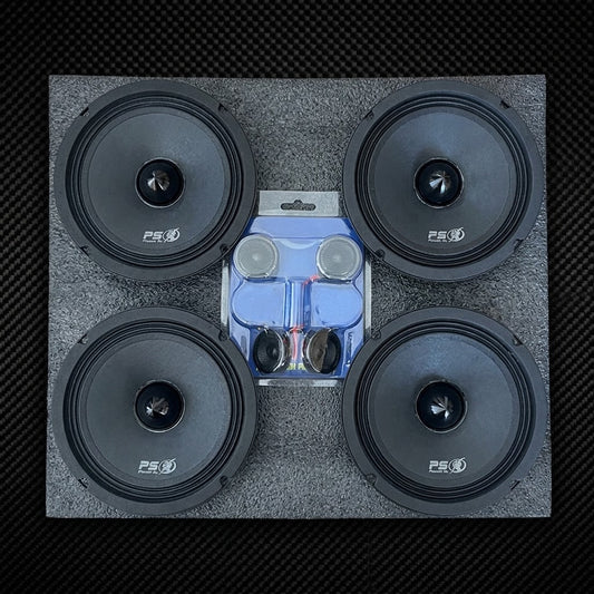 COMBO 4 MEDIOS 6.5INCH+TWEETER POWER SU
