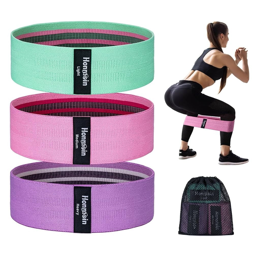 Set De Bandas Resistentes De 3 Unidades Ejercicios Gym