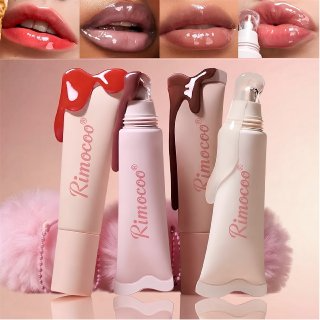 Brillo Labial Lip Gloss Rimocoo Llavero Pompon