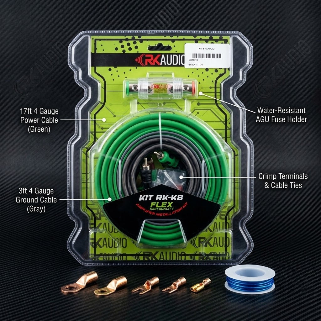 Kit De Instalacion 8 RK Audio