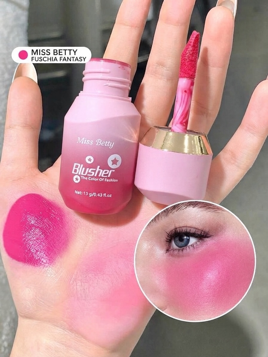 Rubor Liquido Brocha Miss Betty Blusher 13g
