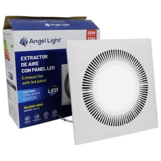 EXTRACTOR DE AIRE 10" CON PANEL DE LUZ LED 110V