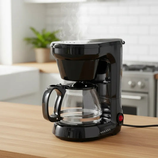 Cafetera Eléctrica Expreso Filtro Permanente Sokany De 650w