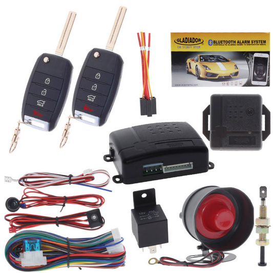 ALARMA CON APP BLUETOOTH GLADIUS CON 2 CONTROLES