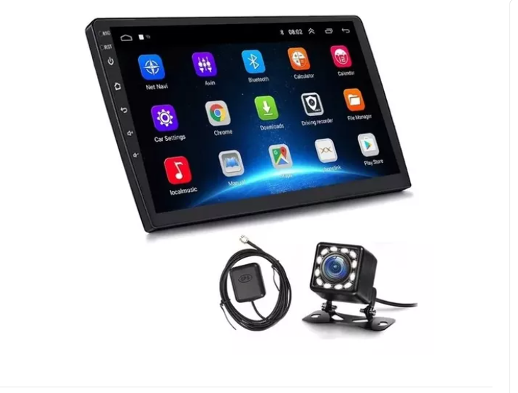 Reproductor Android 9 2+32gb Con Camara De Retroceso F9 Plus