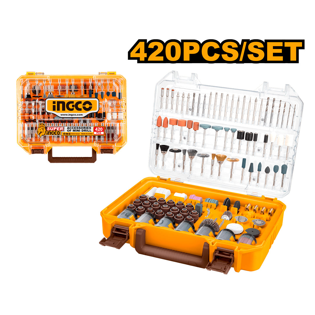 Accesorios Para Dremel De 420 Pcs Para Lijado Y Pulido Ingco