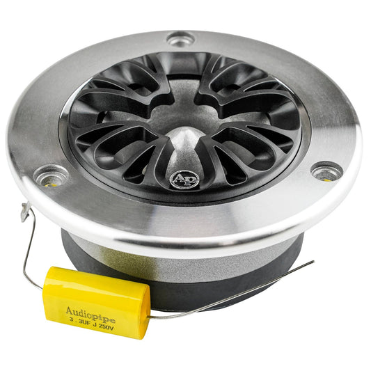 Tweeter 1 Inch 350w Audiopipe Par Cuerno De Titanio Con Bala