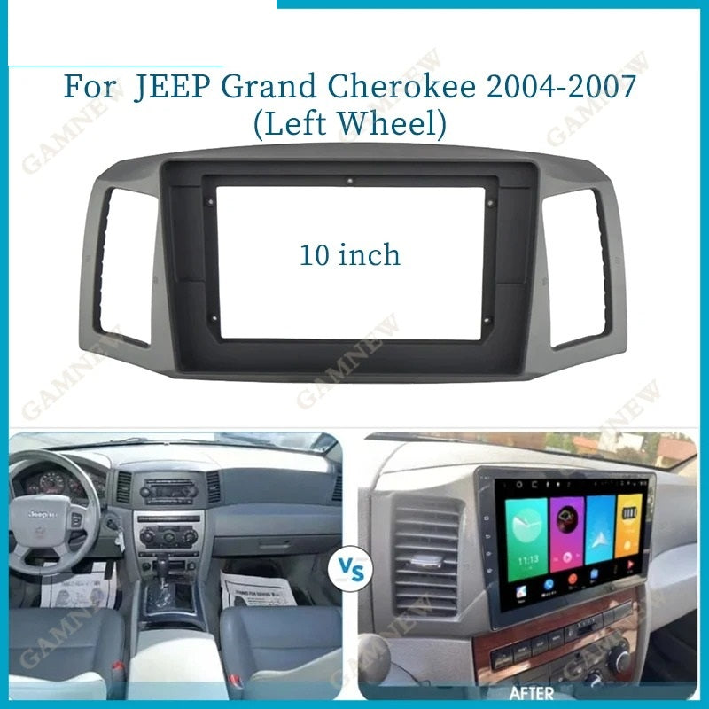 CARETA ADAPTADOR PARA ANDROID 10" JEEP GRAND CHEROKEE 2004-2007