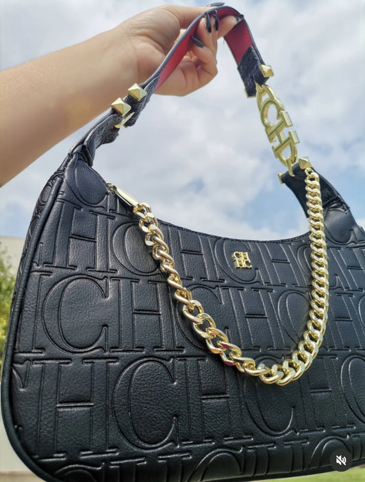 CARTERA PEQUEÑA MEDIA LUNA ELEGANTE