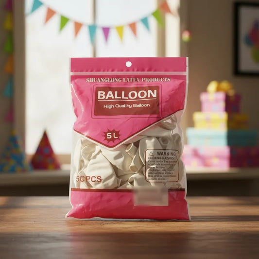 Globos Látex Mate 50 Unidades Para Fiestas Y Decoraciones