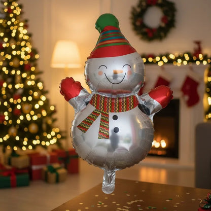 Globos Metalizado De Navidad 14/16 Pulgadas Variados