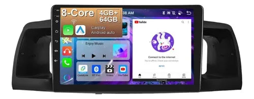 Reproductor Pantalla Android Toyota Corolla Sensacion 4+64gb