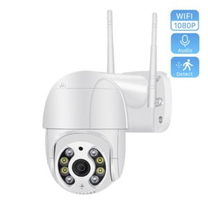 CAMARA WIFI IP PARA EXTERIORES - 2 ANTENAS CONEXION RJ45