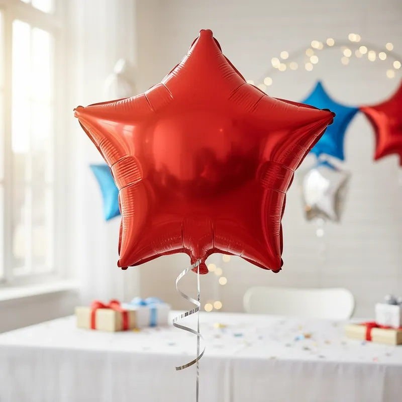 Globo Metalizado Estrella Liso De 18 Pulgadas Fiestas/arreglos