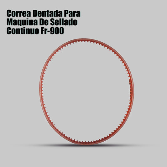 Correa Dentada Para Maquina De Sellado Continuo Fr-900