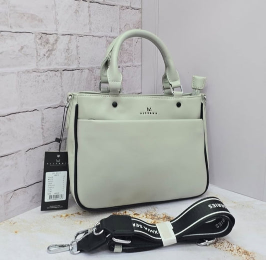 CARTERA PEQUEÑA COLOR GRIS ELEGANTE