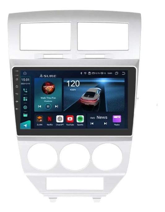 Reproductor Pantalla Android 10 Dodge Caliber 07 4+64gb