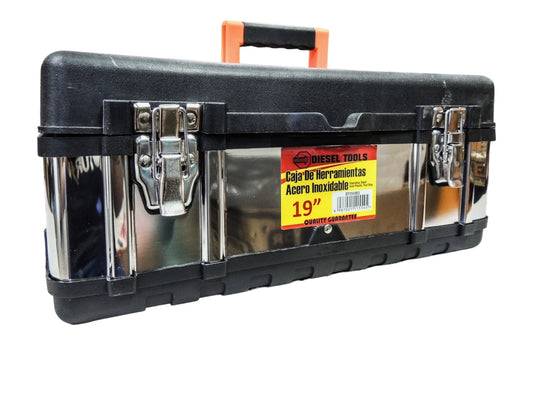 Caja De Herramientas De Acero Inoxidable Diesel Tools 19 inches