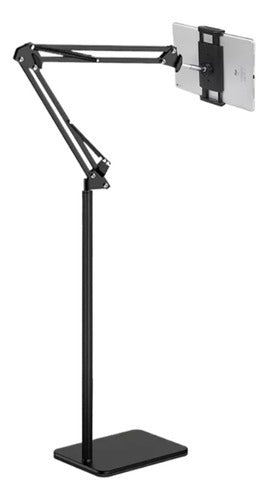 Paral Para Tablet Base Soporte De Piso Sujetadora Universal