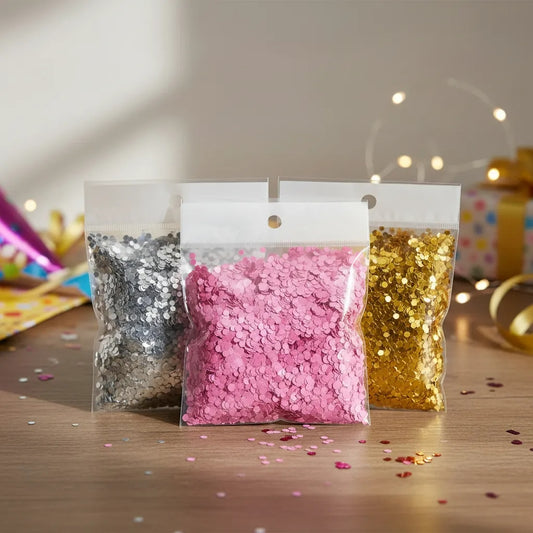 Confetis Para Decoración De Globos Burbujas Arreglos