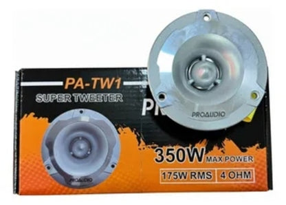 Par De Tweeter's Pro Audio De 350w Pa-tw1 Super Tweeter 4ohm