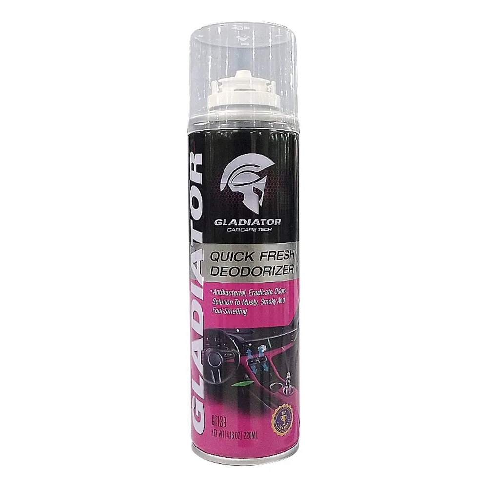 Eliminador Olores Desodorizante Ambientador Gladiator 220 Ml