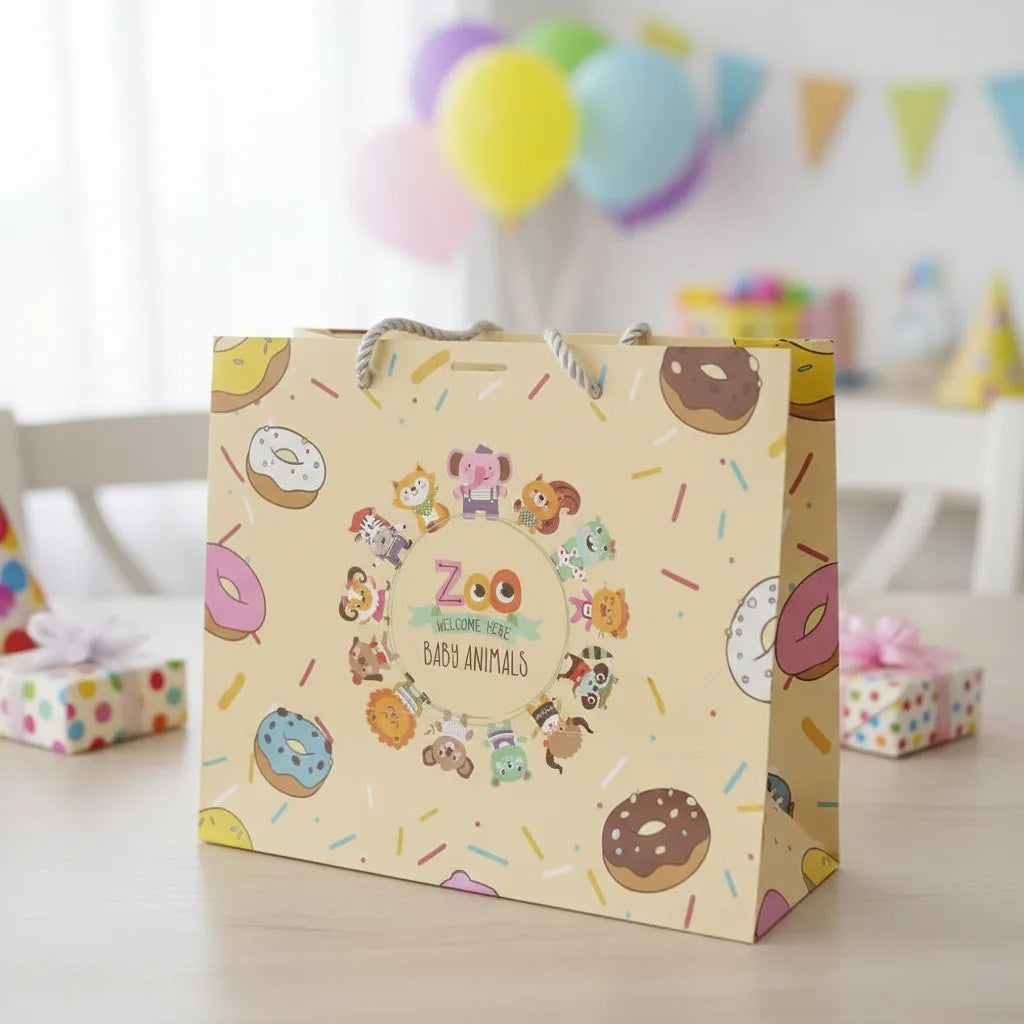 Bolsas De Diferentes Diseños Para Regalos Cumpleaños