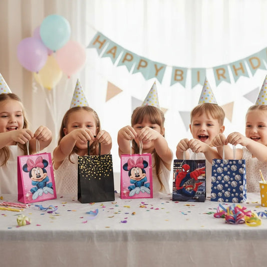 Bolsa De Regalos De Diferentes Diseños Animados, Dibujos