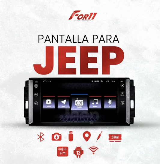 Reproductor Carplay De 2+32 Gb Android 13 + Microfono For11