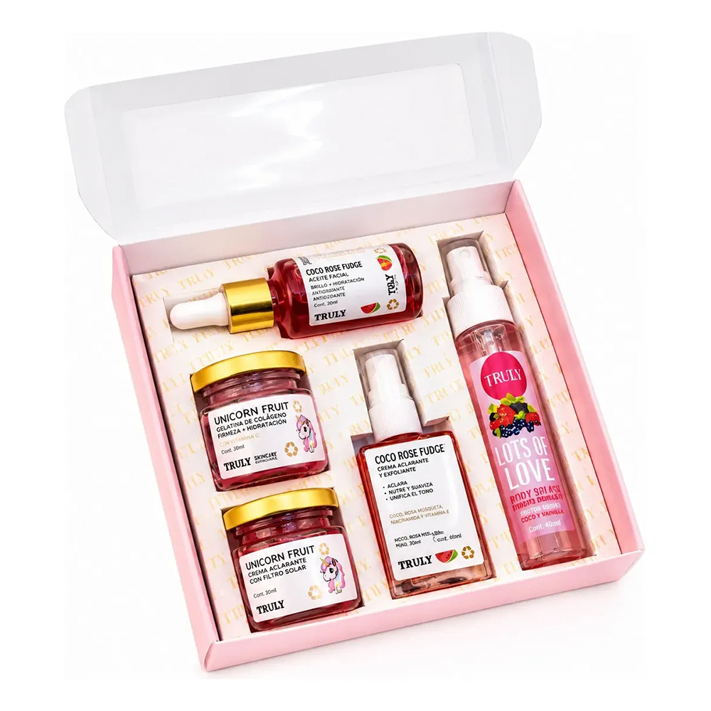 Kit Viajero Truly Zona Íntima Despigmentante Aclarante 5en1