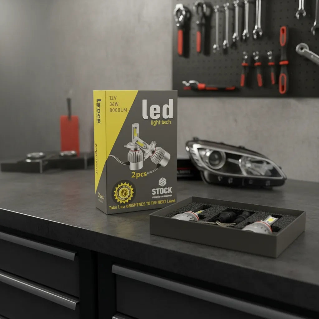 Par De Luces Led Stock De 8000 Lumens