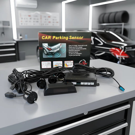 Kit Sensores De Retrocesos Led Para Vehiculos Car Parking