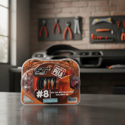 Kit De Instalación Plantas Númer 8 Marca Scorpions Car Audio