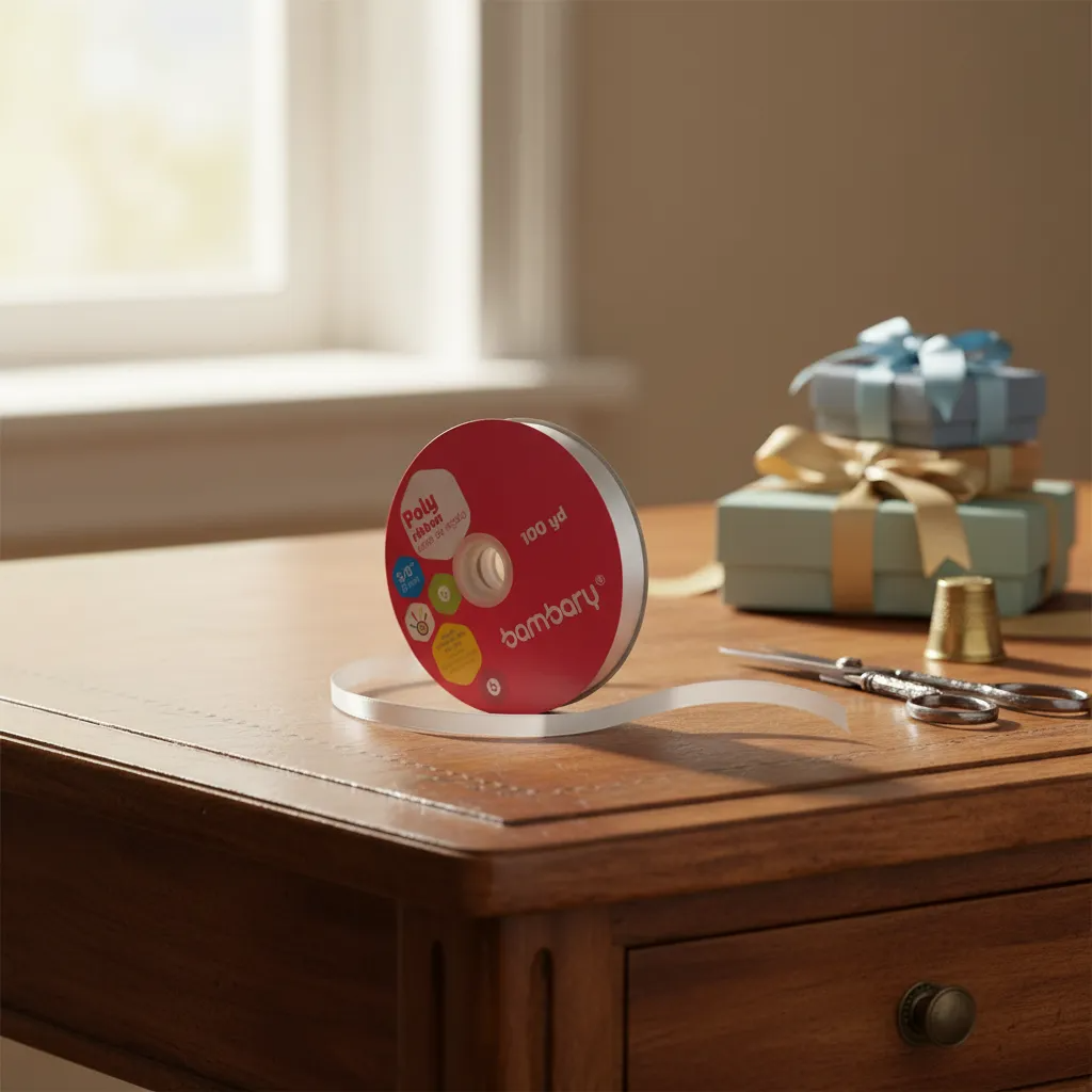 Cinta De Regalo De 15 Mm/100 Yardas Bambary