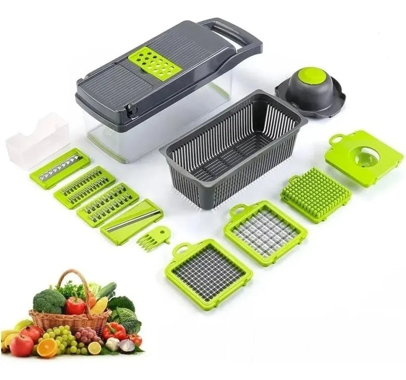 Rallador Rebanador De Verduras Manual Multifuncional Cocina