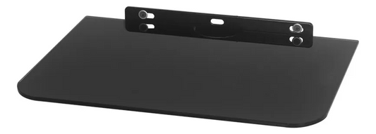 Repisa De Vidrio Base Soporte De Pared Para Tv Hasta 10 Kg