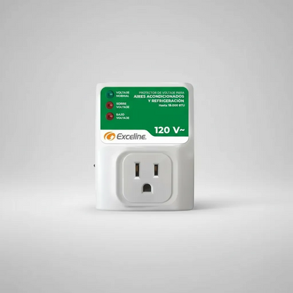 Protector De Voltaje De Enchufe Para A/a 110v 20amp Exceline
