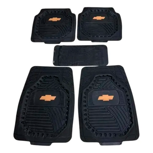 SET DE ALFOMBRAS UNIVERSAL PARA VEHÍCULOS DE 5 PIEZAS DIFERENTES MARCAS