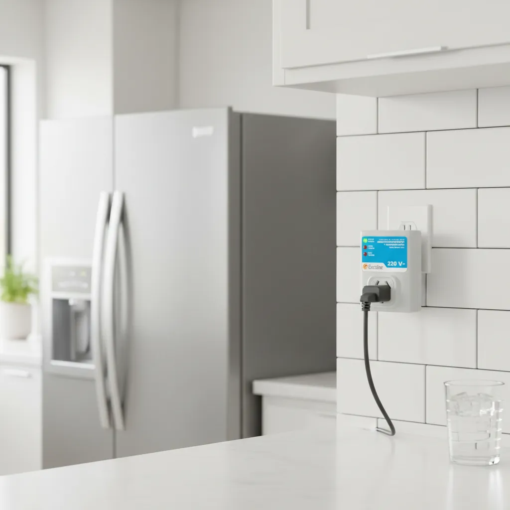 Protector De Voltaje Exceline 220v 48.000btu A/A Y Refrigeración