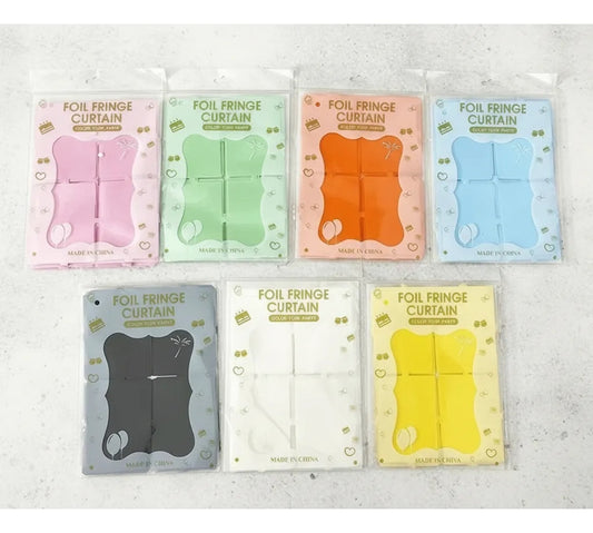 Cortina Unicolor Espejo Mini Cubo Pasteles Fiestas/arreglos