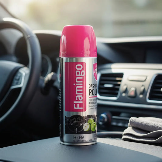 Limpiador De Tablero Flamingo De 450 Ml Manzana Verde F004a