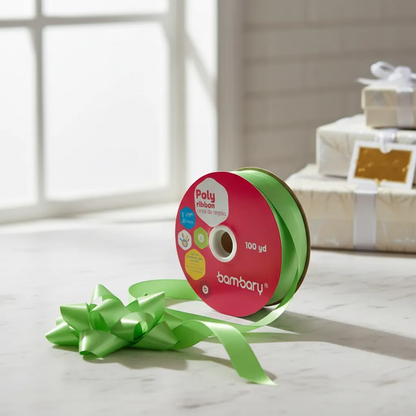 Cinta De Regalo De 30 Mm/100 Yardas Bambary