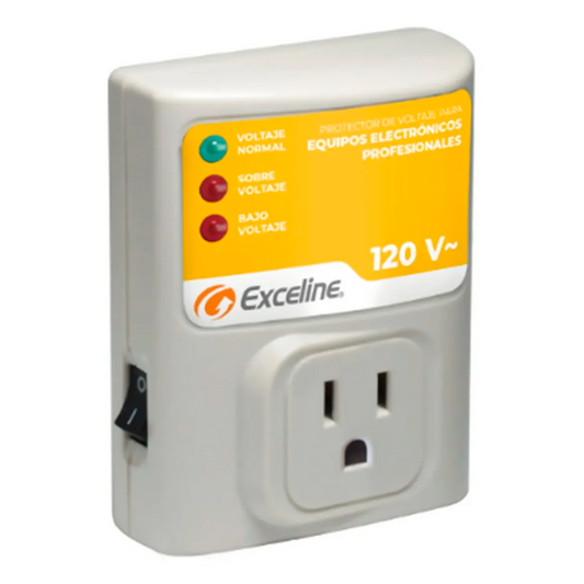 Protector De Voltaje De 120v Tv Ultima Generacion Exceline