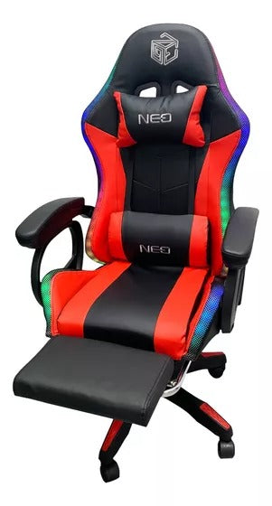 SILLA EJECUTIVA ERGONOMICA GAMING MASAJEADORA