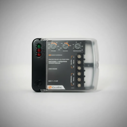 Protector De Voltaje 220v Motores/bombas/puertas Monofasico