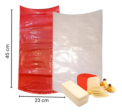 Bolsas Termoencogibles Para Barras De Queso 23x45cm 100und